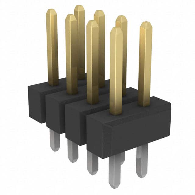 PZC04DAAN CONN HEADER VERT 8POS 2.54MM