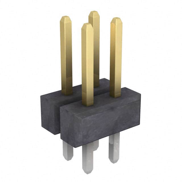 PZC02DAAN CONN HEADER VERT 4POS 2.54MM