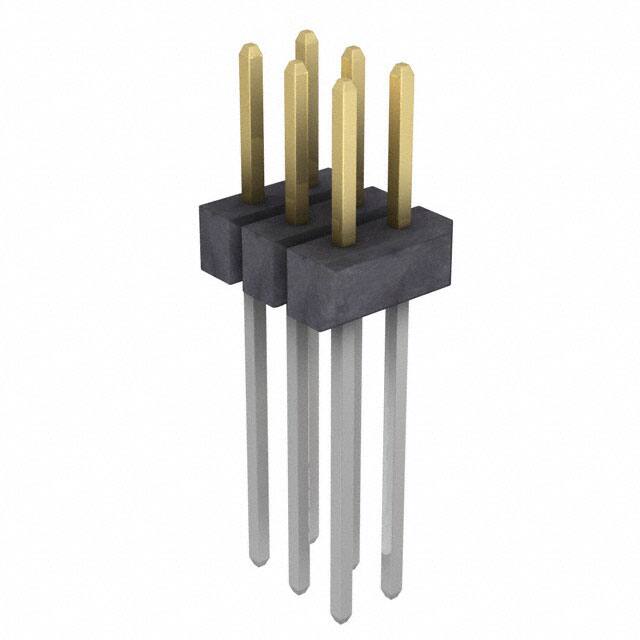 PZC03DAEN CONN HEADER VERT 6POS 2.54MM