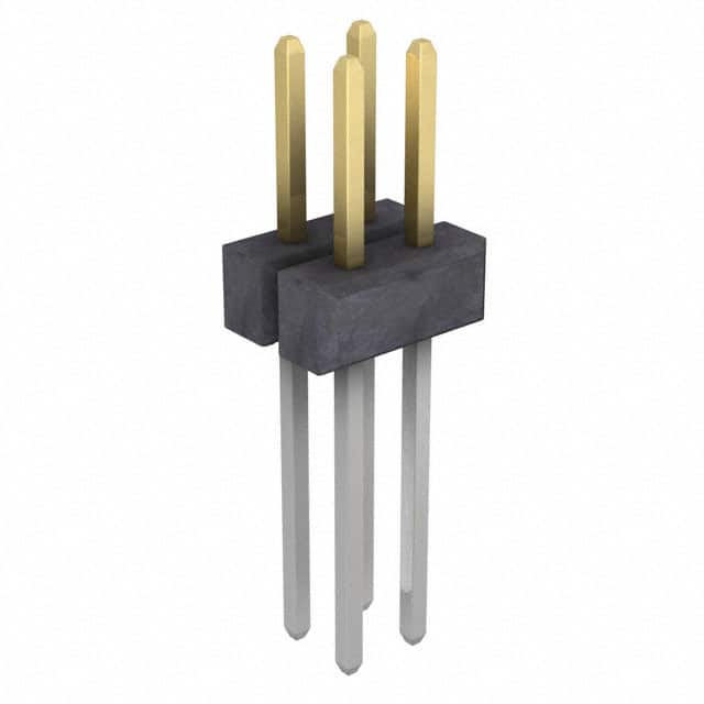 PZC02DACN CONN HEADER VERT 4POS 2.54MM