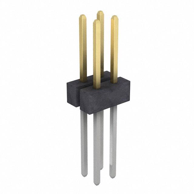 PZC02DFDN CONN HEADER VERT 4POS 2.54MM