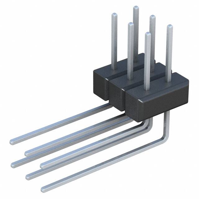 PTC03DBDN CONN HEADER R/A 6POS 2.54MM