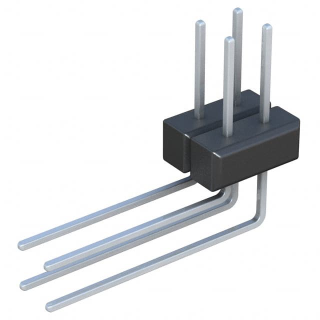 PTC02DBDN CONN HEADER R/A 4POS 2.54MM