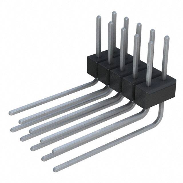 PTC05DBEN CONN HEADER R/A 10POS 2.54MM