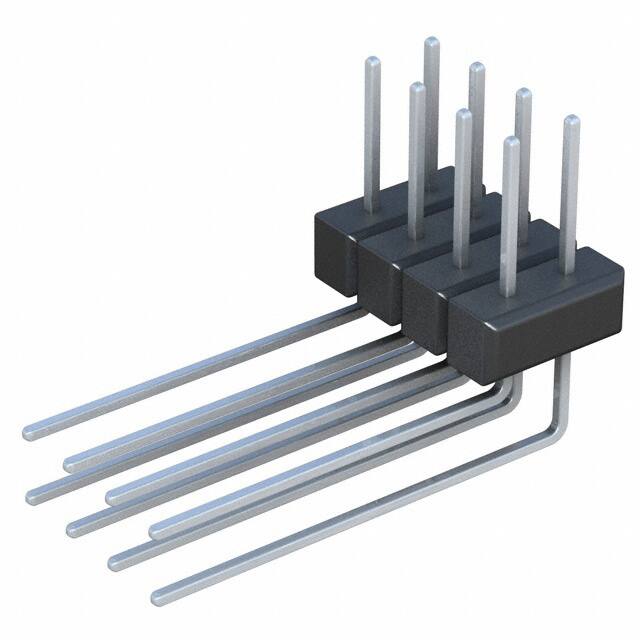 PTC04DBEN CONN HEADER R/A 8POS 2.54MM
