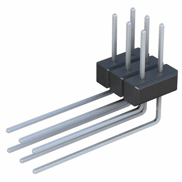 PTC03DBEN CONN HEADER R/A 6POS 2.54MM
