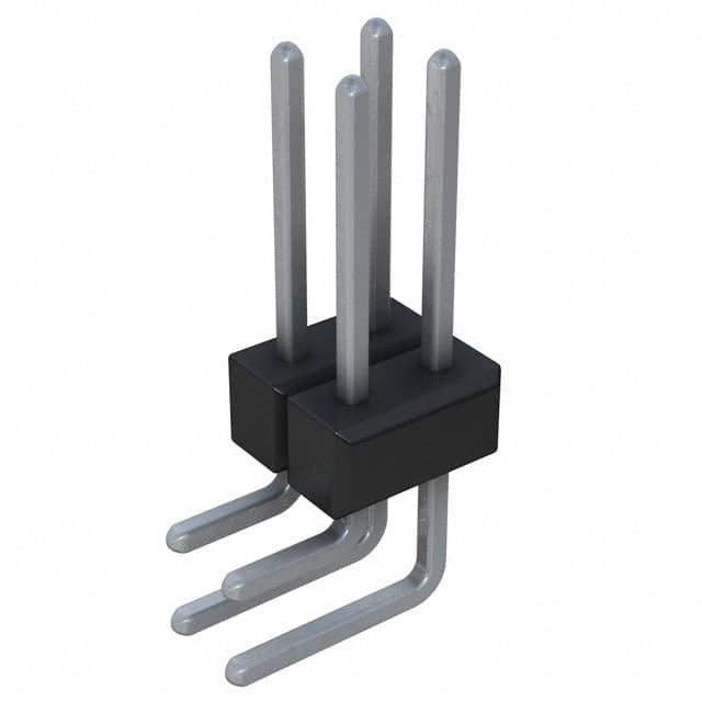 PTC02DGAN CONN HEADER R/A 4POS 2.54MM