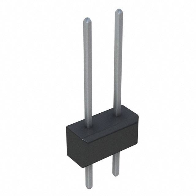 PTC01DFAN CONN HEADER VERT 2POS