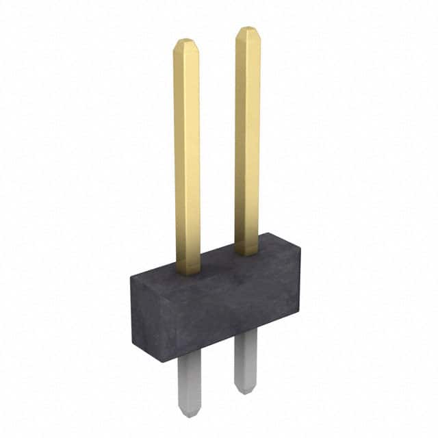 PZC01DFAN CONN HEADER VERT 2POS