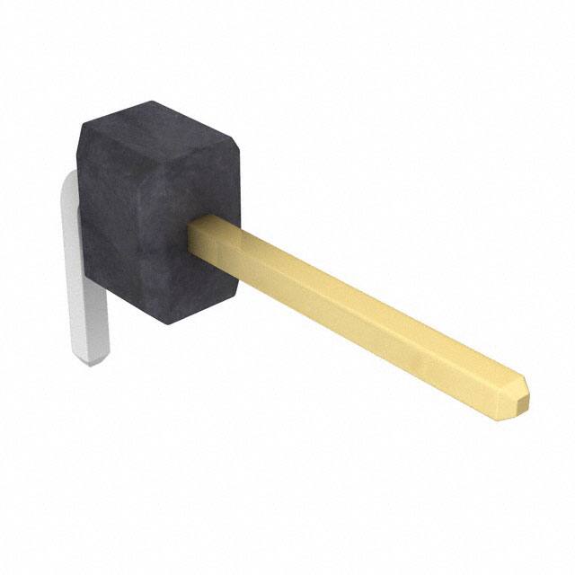 PZC01SGAN CONN HEADER R/A 1POS