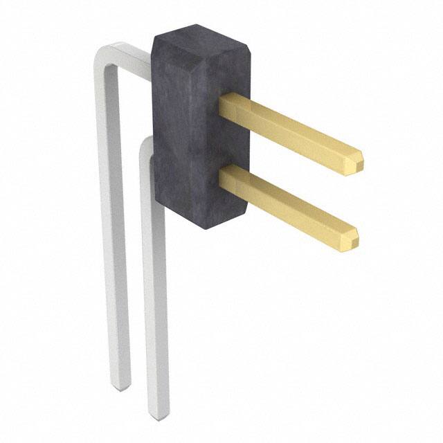 PZC01DBDN CONN HEADER R/A 2POS