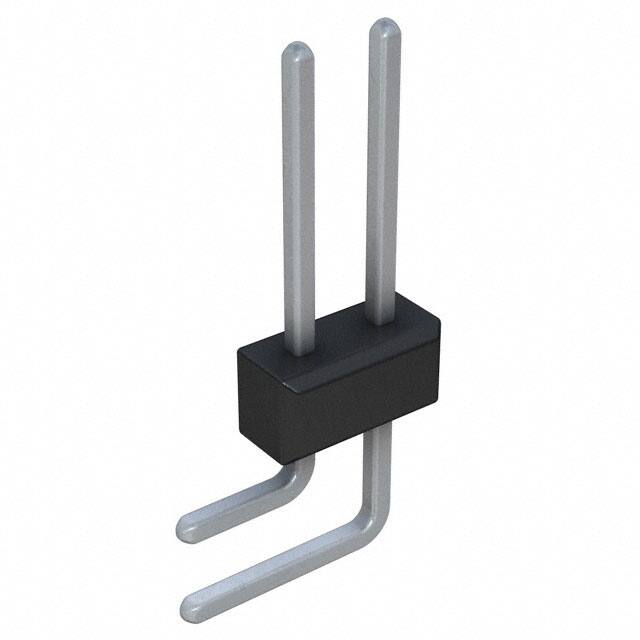 PTC01DGAN CONN HEADER R/A 2POS