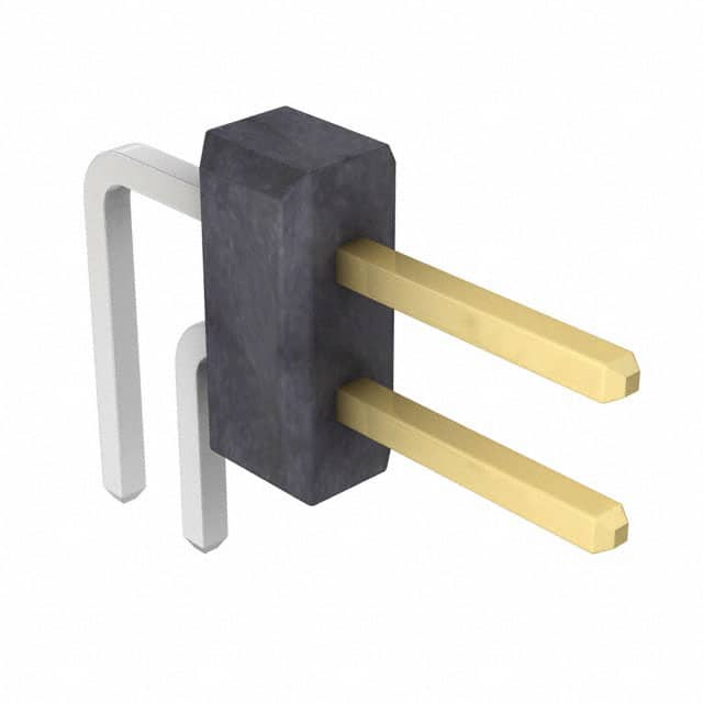 PZC01DBAN CONN HEADER R/A 2POS