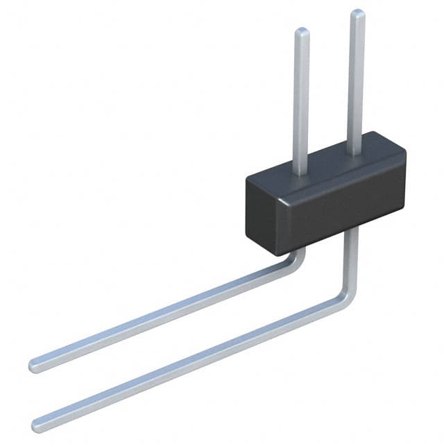 PTC01DBDN CONN HEADER R/A 2POS