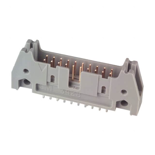 3428-6002 CONN HEADER VERT 20POS 2.54MM