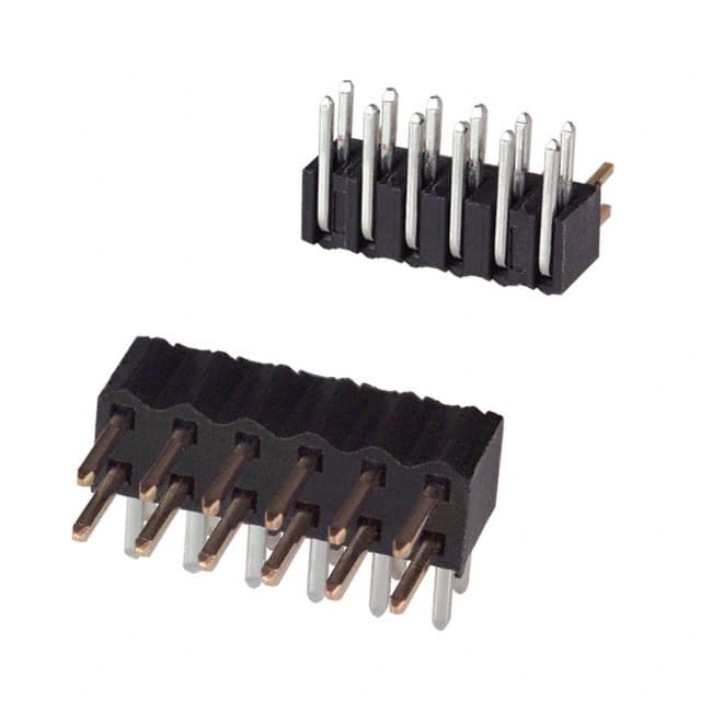 151212-7422-RB CONN HEADER R/A 12POS 2MM