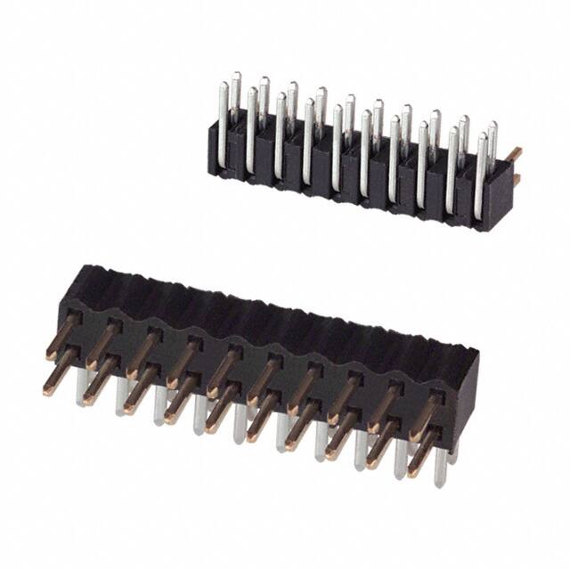 151220-7422-RB CONN HEADER R/A 20POS 2MM