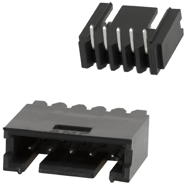 102523-3 CONN HEADER R/A 5POS 2.54MM