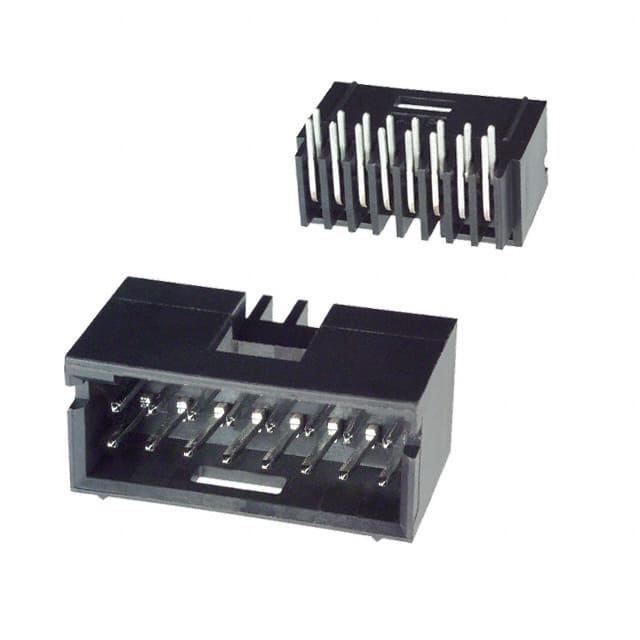 87579-5 CONN HEADER R/A 16POS 2.54MM