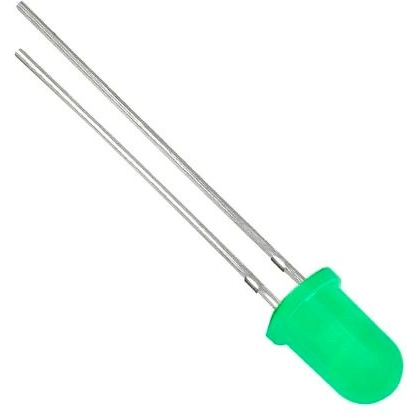 L-793GD The Kingbright L-793GD is a green through-hole LED with an 8mm diameter. It offers a wavelength of 565 nm and a 30° viewing angle.