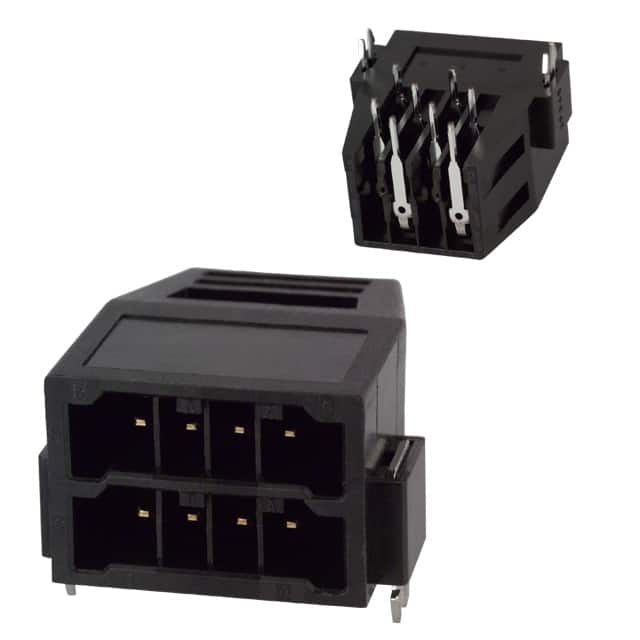 PX10-AD4WP CONN HEADER R/A 8POS 3.4MM