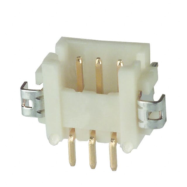 DF13-3P-1.25H(50) CONN HEADER SMD R/A 3POS 1.25MM