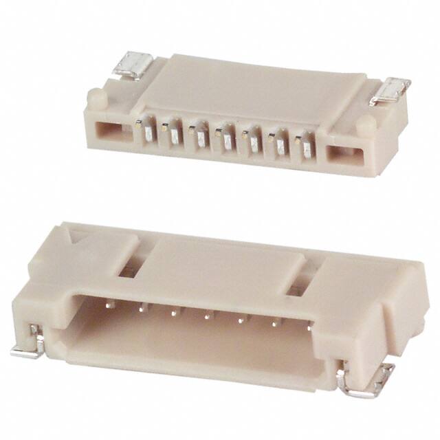 DF14-7P-1.25H(25) CONN HEADER SMD R/A 7POS 1.25MM