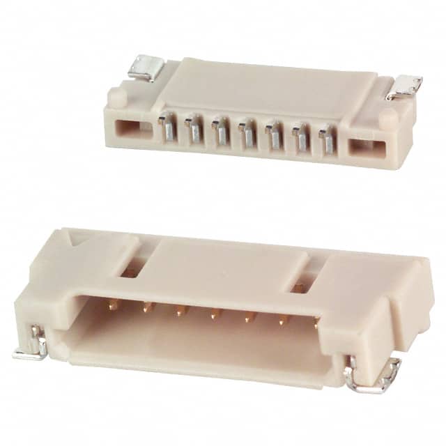 DF14-7P-1.25H(55) CONN HEADER SMD R/A 7POS 1.25MM
