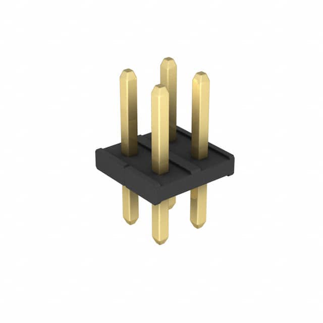 A3C-4P-2DSA CONN HEADER VERT 4POS 2MM