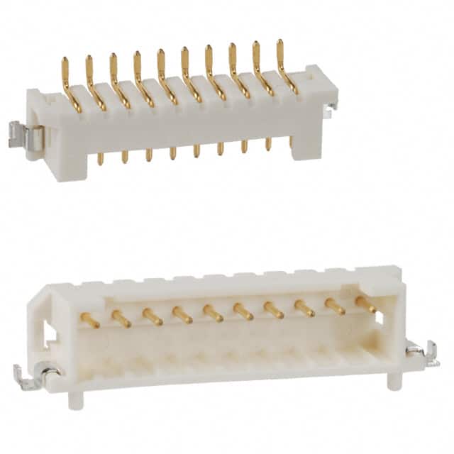 DF3-10P-2H(50) CONN HEADER SMD R/A 10POS 2MM