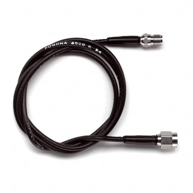4528-K-24 CBL ASSY SMA JACK-PLUG RG174 24"