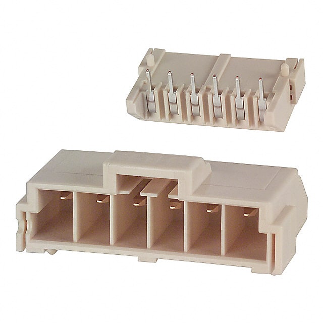 DF7-6P-3.96DS(01) CONN HEADER R/A 6POS 3.96MM