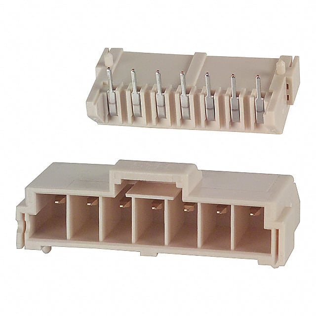 DF7-7P-3.96DS(01) CONN HEADER R/A 7POS 3.96MM