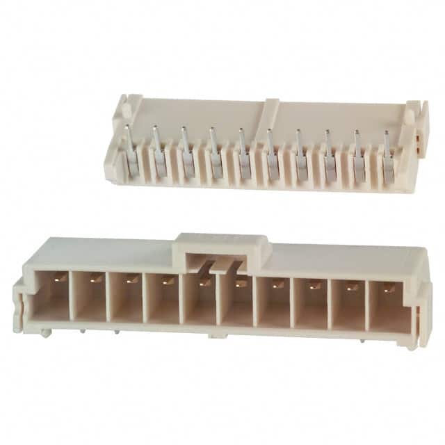 DF7-10P-3.96DS(01) CONN HEADER R/A 10POS 3.96MM