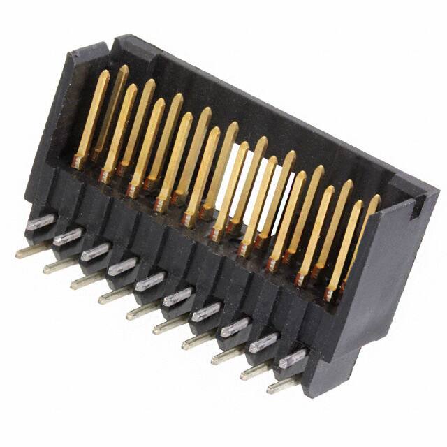 103164-8 CONN HEADER R/A 20POS 2.54MM