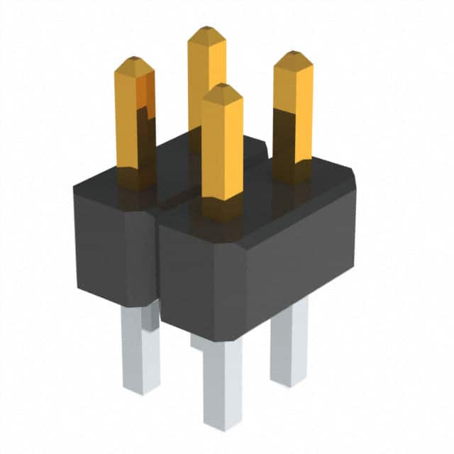 PZC02DZAN CONN HEADER VERT 4POS 2.54MM
