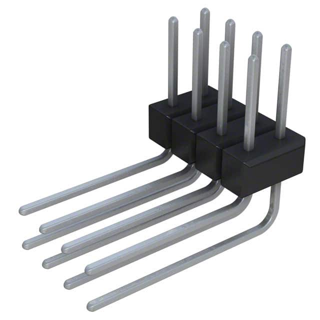 PEC04DBDN CONN HEADER R/A 8POS 2.54MM