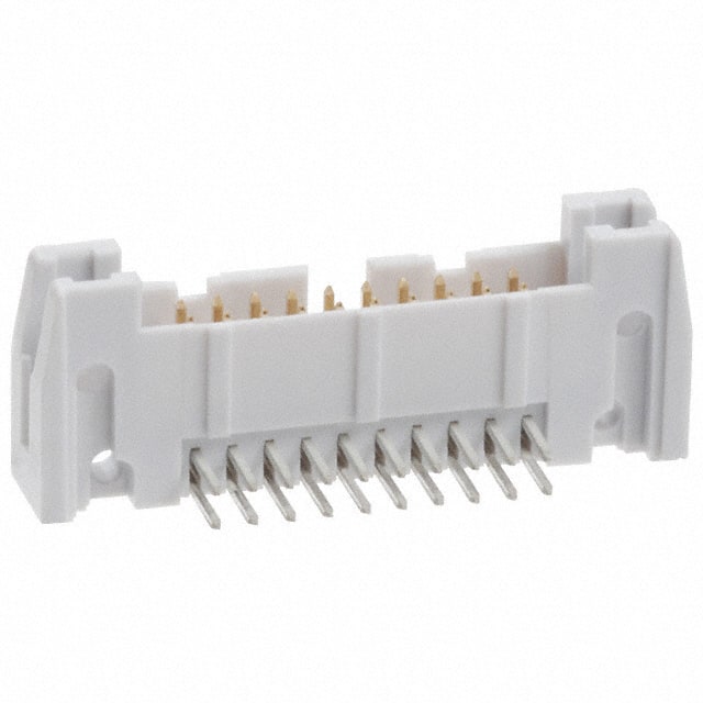AWH20A-0202-T-R CONN HEADER R/A 20POS 2.54MM