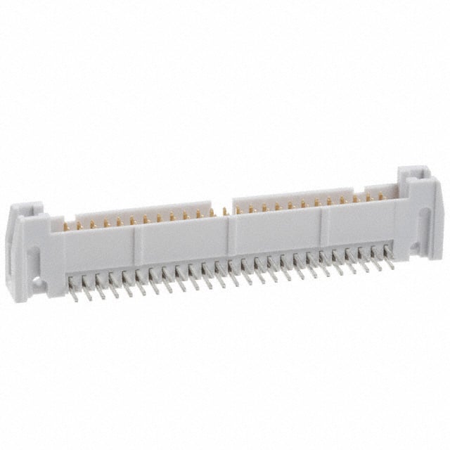 AWH50A-0202-T-R CONN HEADER R/A 50POS 2.54MM