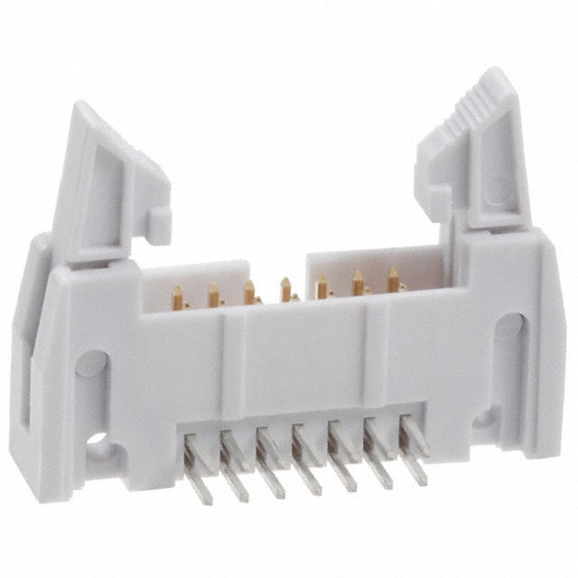 AWH14A-0222-T-R CONN HEADER R/A 14POS 2.54MM