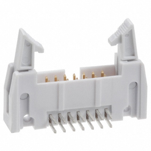 AWH14A-0232-T-R CONN HEADER R/A 14POS 2.54MM