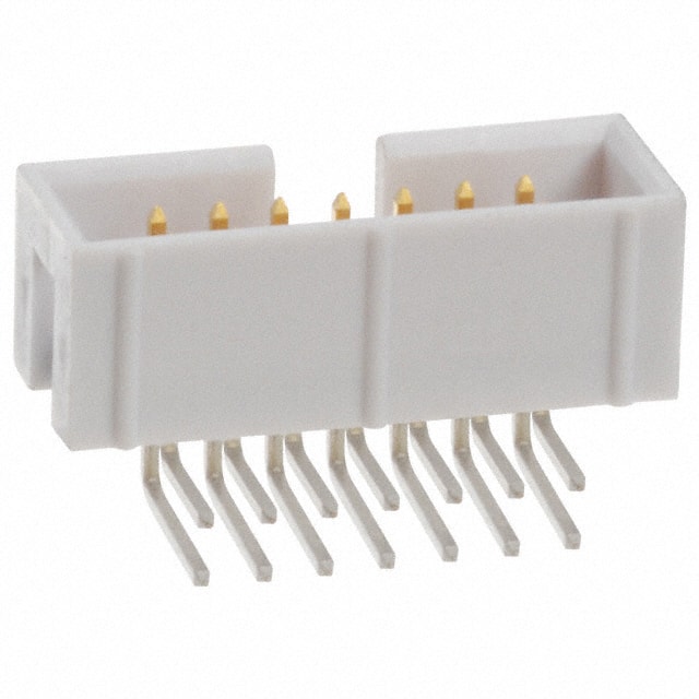 AWHW14A-0102-T-R CONN HEADER R/A 14POS 2.54MM