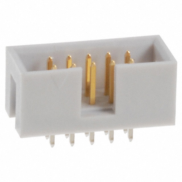 AWHW10G-0102-T-R CONN HEADER VERT 10POS 2.54MM