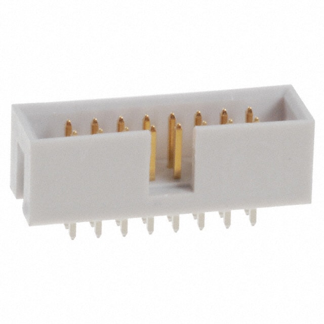 AWHW16G-0102-T-R CONN HEADER VERT 16POS 2.54MM