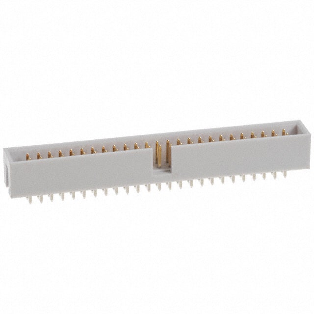 AWHW50G-0202-T-R CONN HEADER VERT 50POS 2.54MM