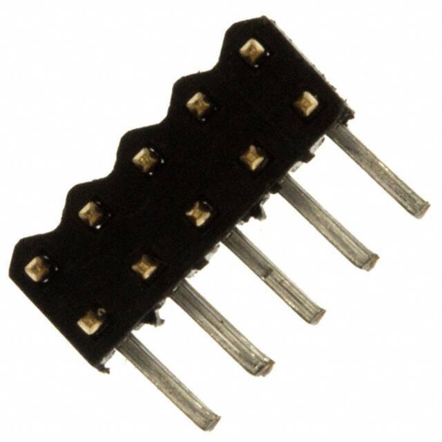 151210-7322-RB CONN HEADER R/A 10POS 2MM