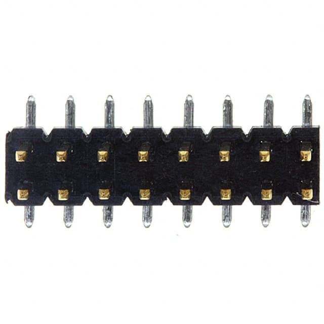 151216-2420-RB CONN HEADER SMD 16POS 2MM