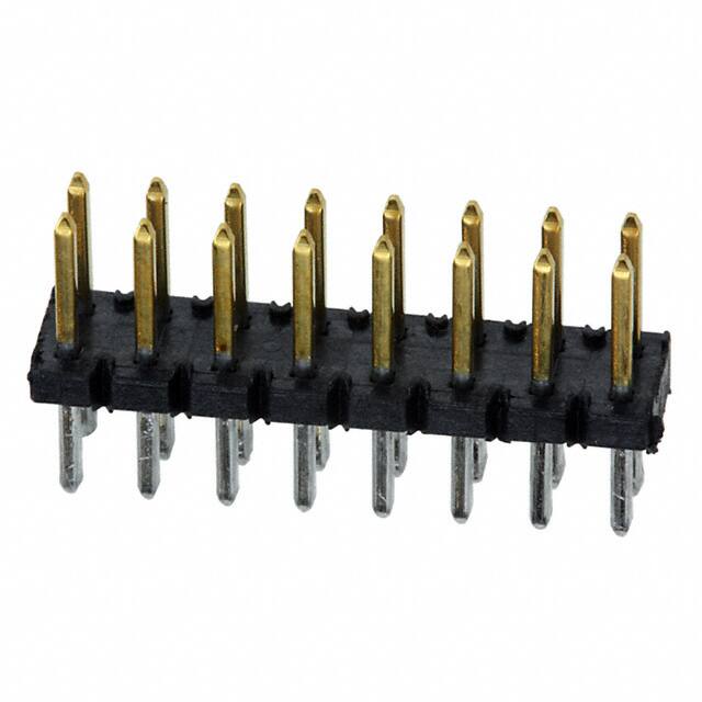 151216-8422-RB CONN HEADER VERT 16POS 2MM