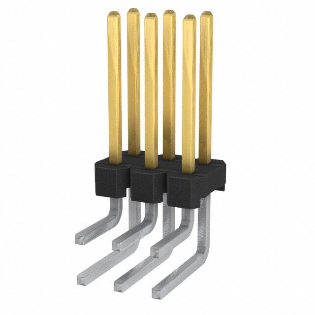 951206-7722-AR CONN HEADER R/A 6POS 2MM