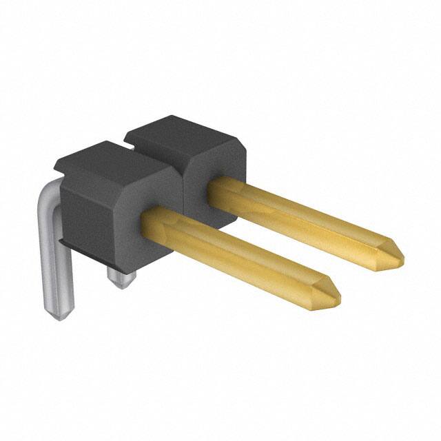 961102-5604-AR CONN HEADER R/A 2POS 2.54MM